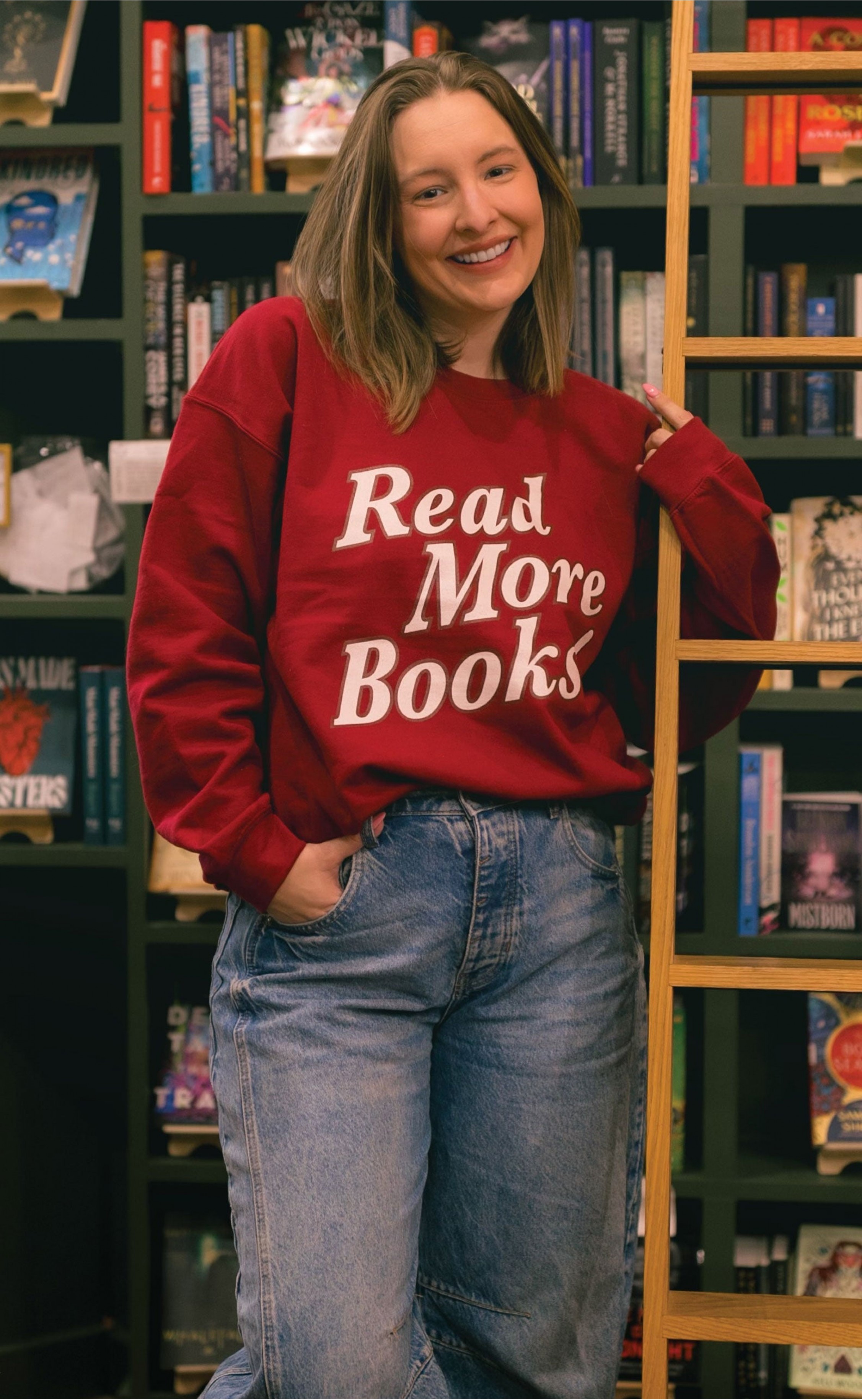 Read More Books Sweatshirt – Motivational Comfort for Every Chapter of Life
