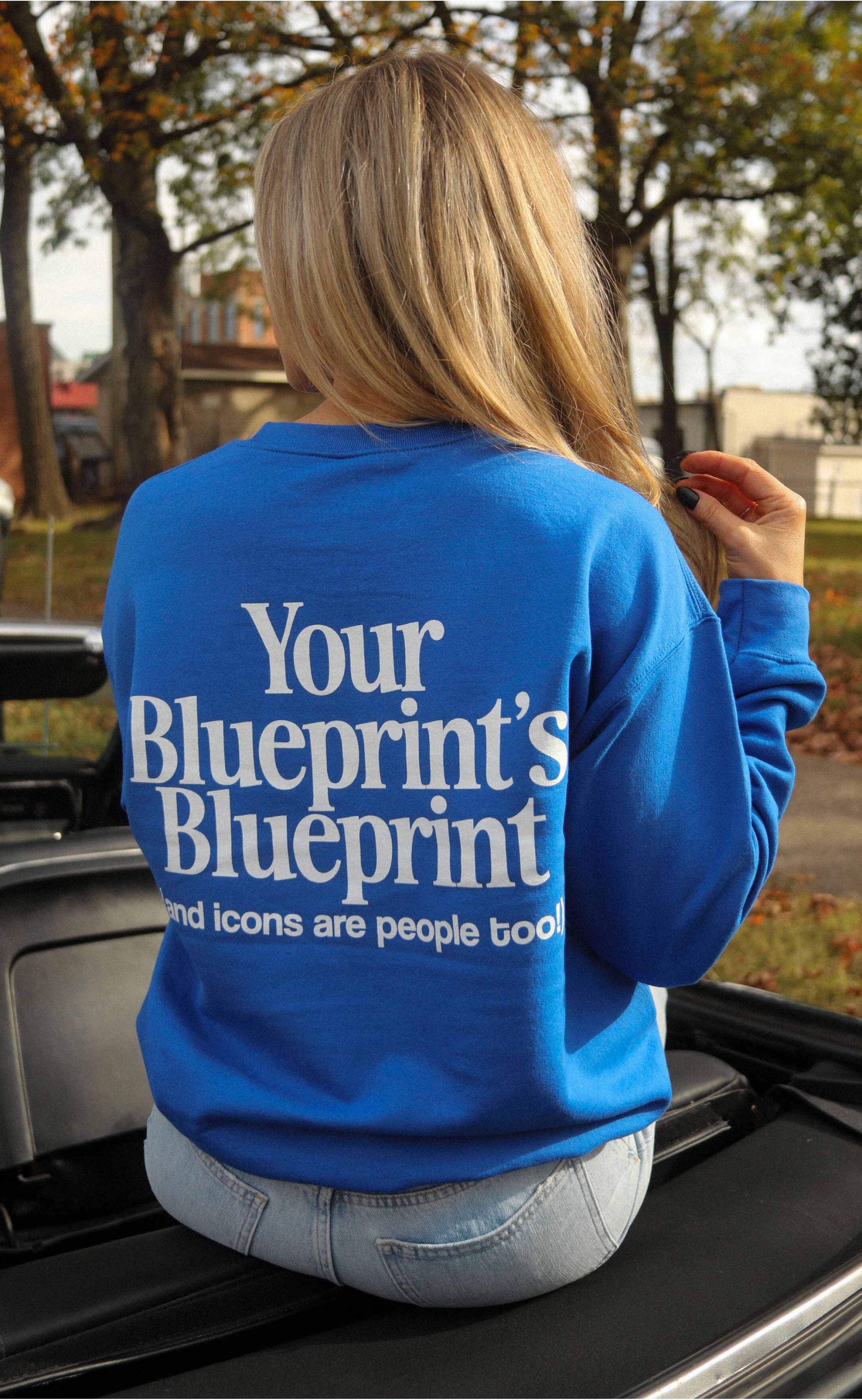 Blueprint Sweatshirt – Perfect Blend of Casual Cool and Architectural Vibes